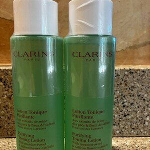 Clarins Normal/Combination 2 Face Toners! 6.7 ounces ! Sealed.